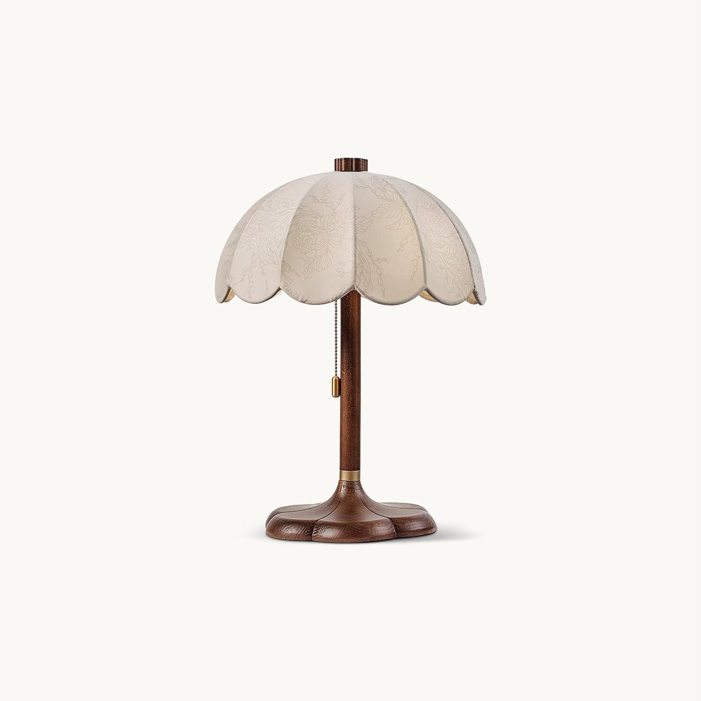 Sylvie Petal Fabric Table Lamp