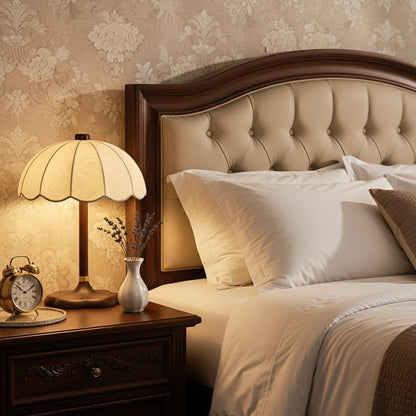 Sylvie Petal Fabric Table Lamp