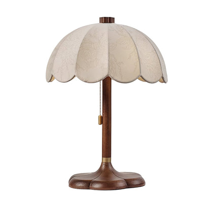 Sylvie Petal Fabric Table Lamp