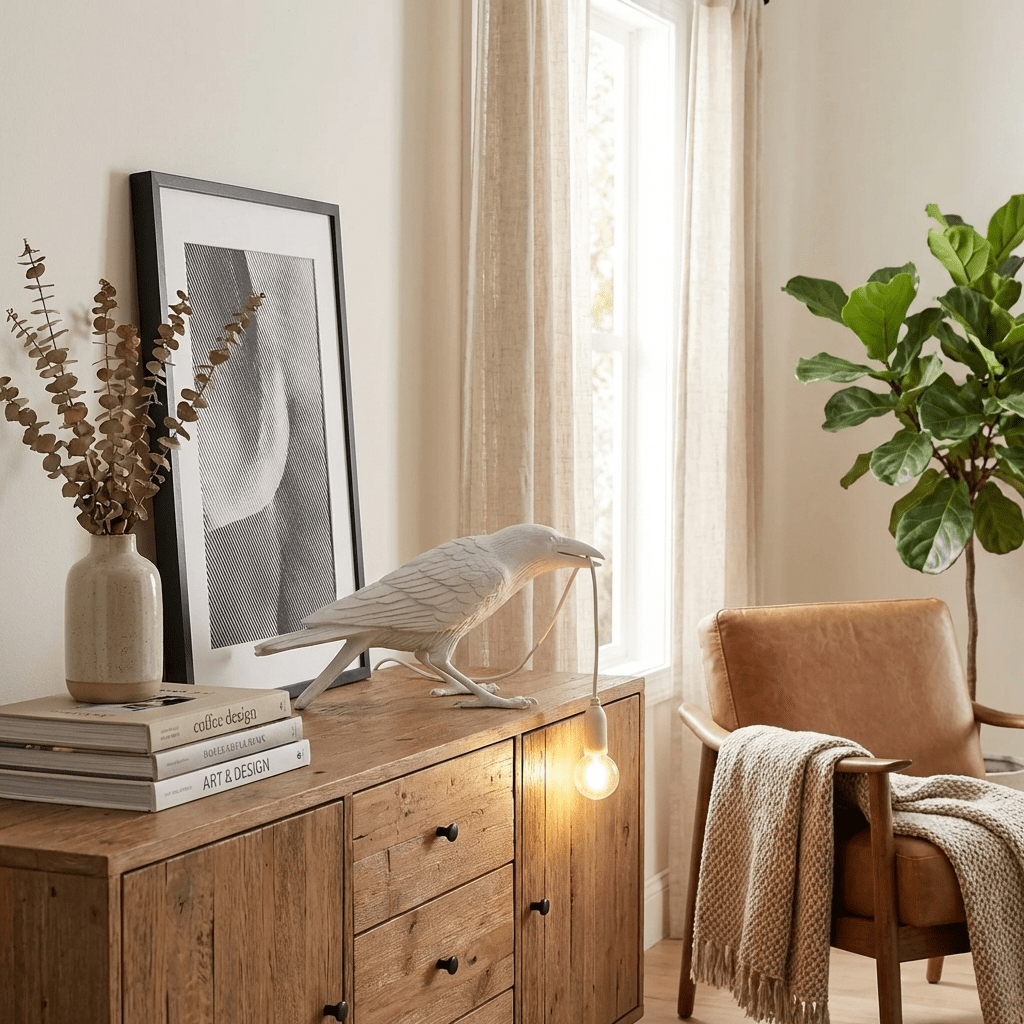 Raven Table Lamp