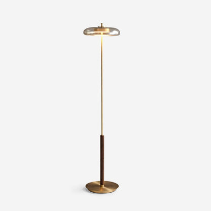 Velora Retro Glass Floor Lamp