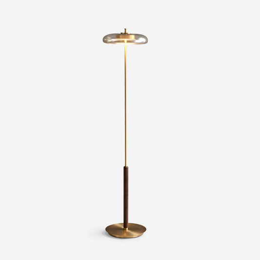 Velora Retro Glass Floor Lamp