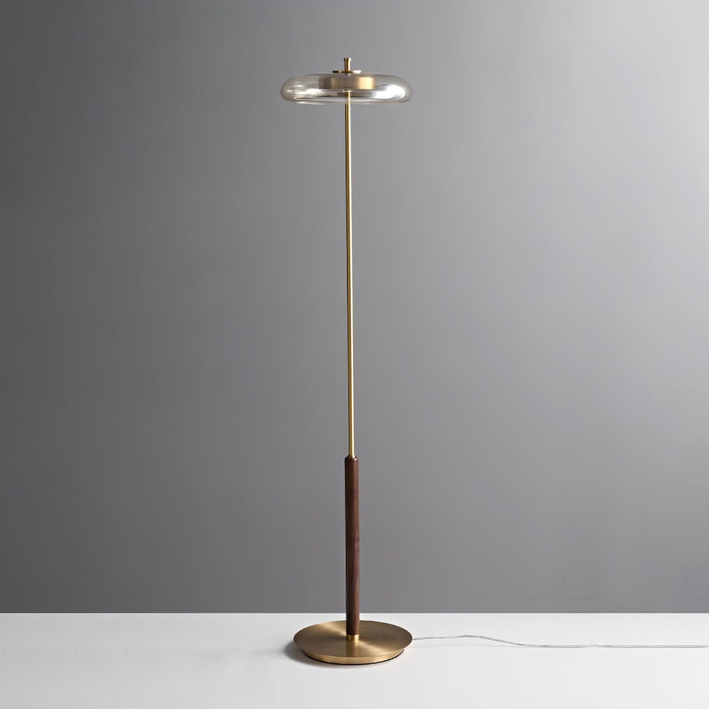 Velora Retro Glass Floor Lamp