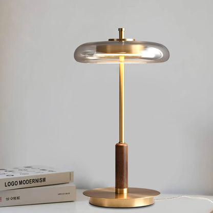 Velora Retro Glass Table Lamp