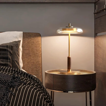 Velora Retro Glass Table Lamp
