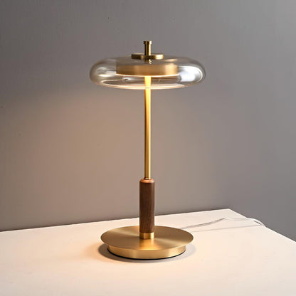 Velora Retro Glass Table Lamp