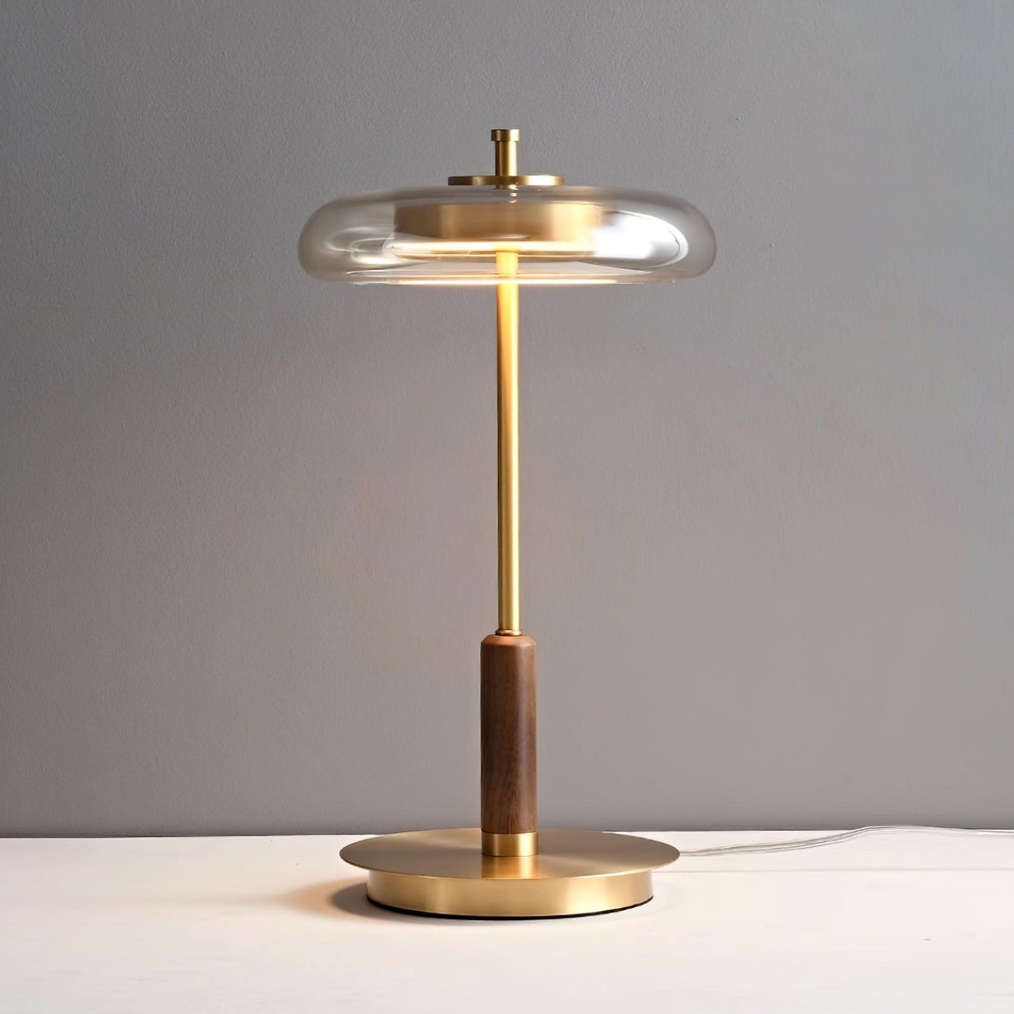 Velora Retro Glass Table Lamp