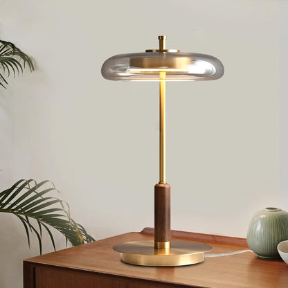 Velora Retro Glass Table Lamp
