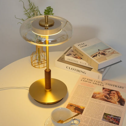 Velora Retro Glass Table Lamp