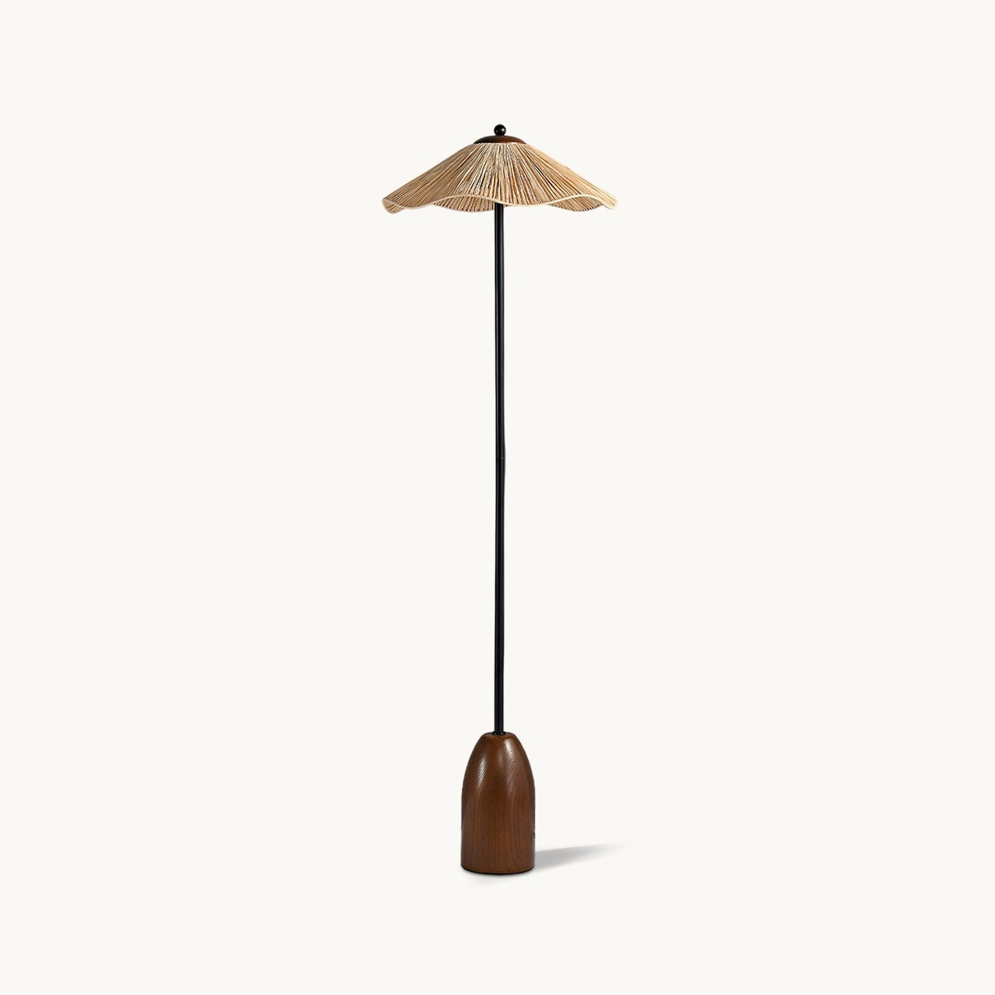 Colette Raffia Floor Lamp