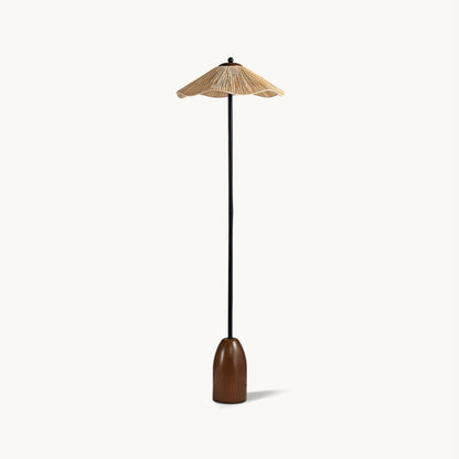 Colette Raffia Floor Lamp