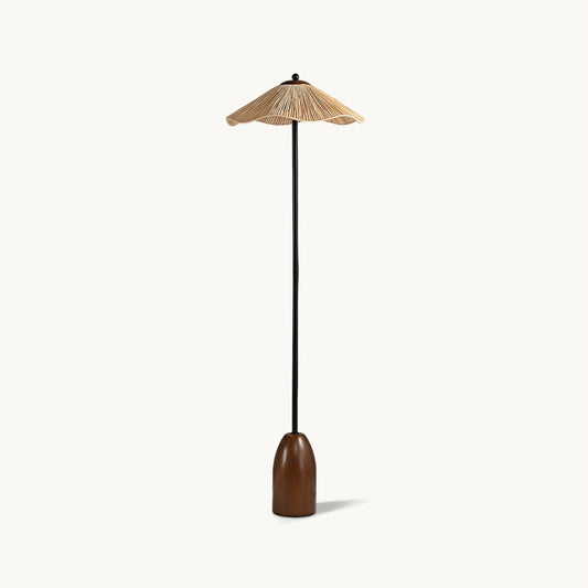 Colette Raffia Floor Lamp