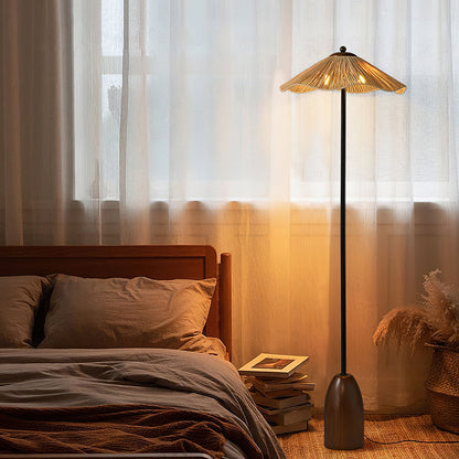 Colette Raffia Floor Lamp