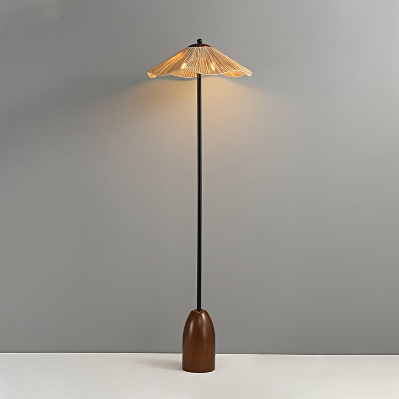 Colette Raffia Floor Lamp