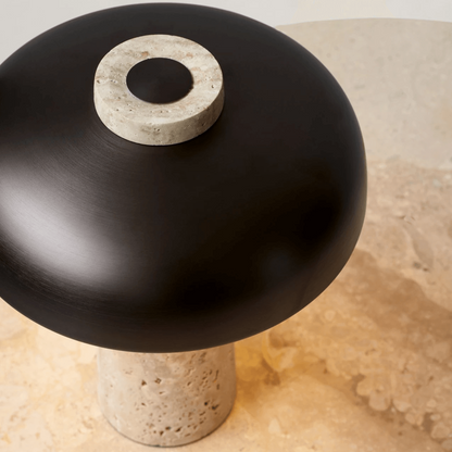 Siya Travertine Table Lamp
