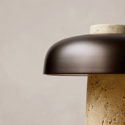 Siya Travertine Table Lamp