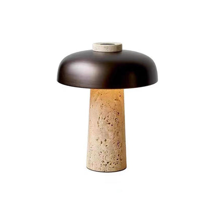 Siya Travertine Table Lamp