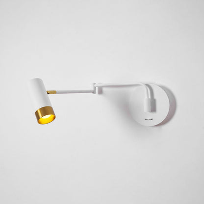 Riven Swing Arm Wall Light
