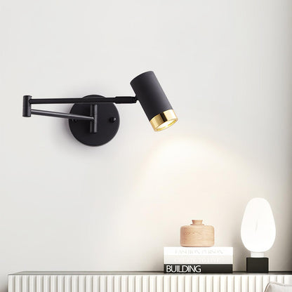 Riven Swing Arm Wall Light