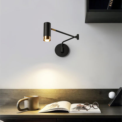 Riven Swing Arm Wall Light