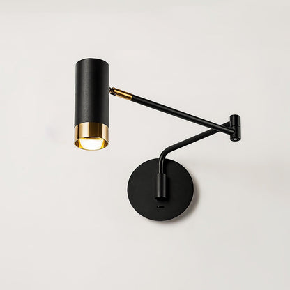 Riven Swing Arm Wall Light