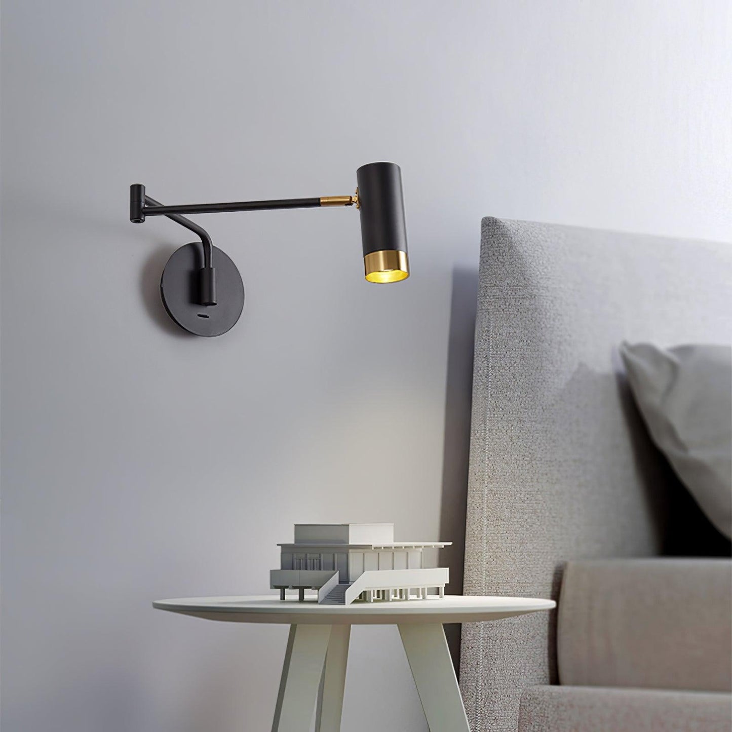 Riven Swing Arm Wall Light