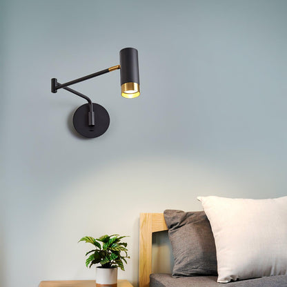 Riven Swing Arm Wall Light