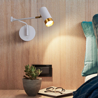 Riven Swing Arm Wall Light