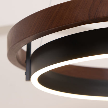 Solenne Double Ring Chandelier