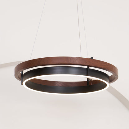 Solenne Double Ring Chandelier