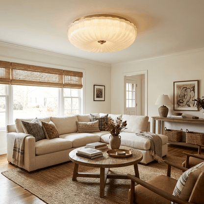 Selene Frosted Glass Ceiling Light