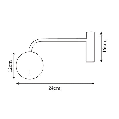 Averra Reading Wall Lamp
