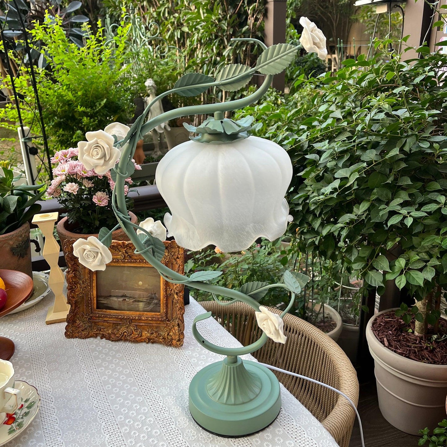 Floras Blooming Table Lamp