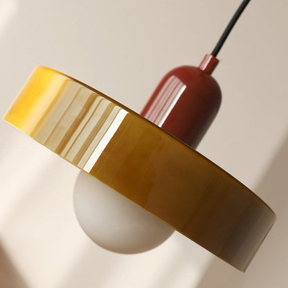 Roselle Bauhaus Glass Pendant Light
