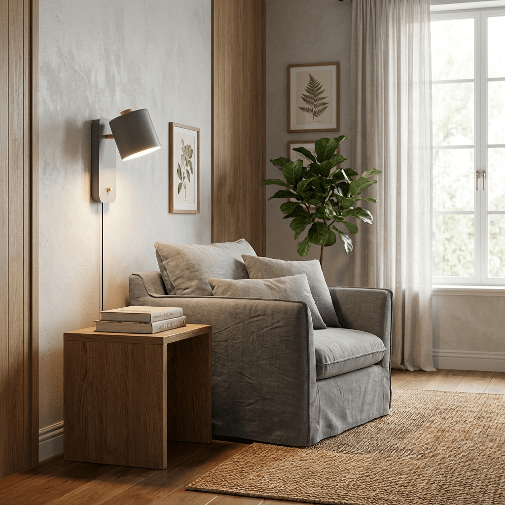 Virex Rotatable Plug-In Wall Light