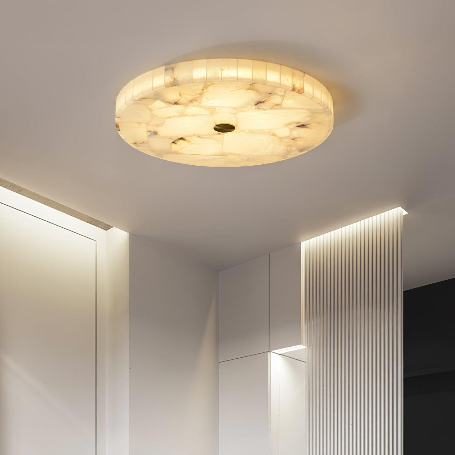 Arvix Alabaster Ceiling Lamp