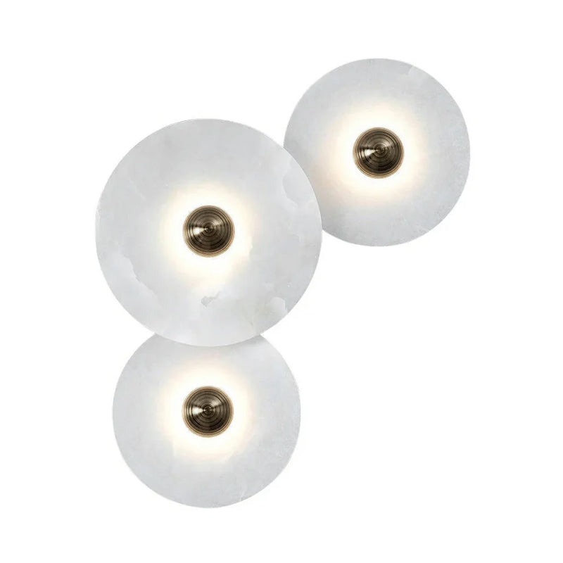 Arvix Alabaster Cluster Wall Lamp
