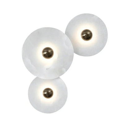Arvix Alabaster Cluster Wall Lamp