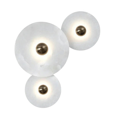Arvix Alabaster Cluster Wall Lamp