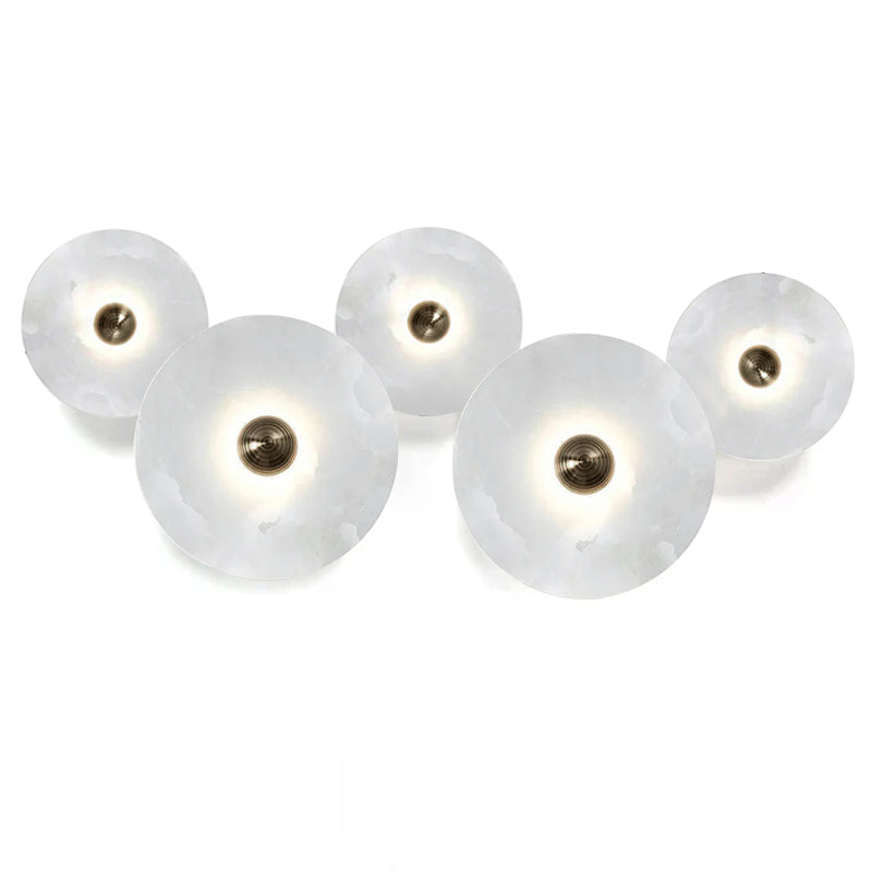 Arvix Alabaster Cluster Wall Lamp