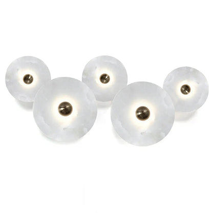 Arvix Alabaster Cluster Wall Lamp