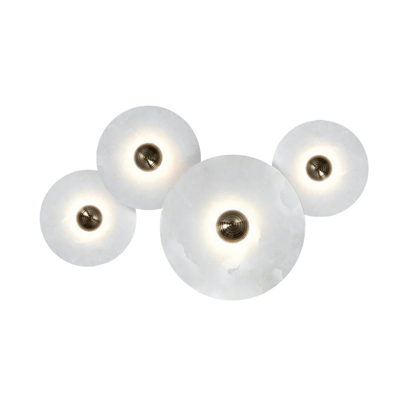 Arvix Alabaster Cluster Wall Lamp