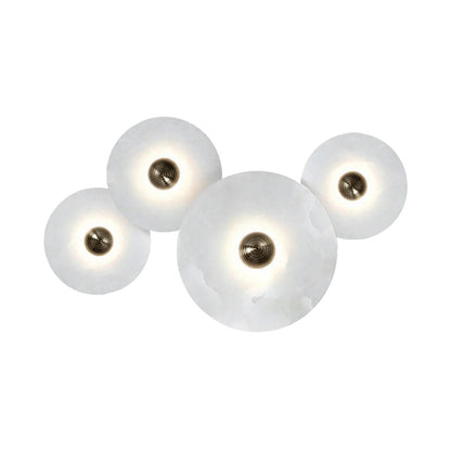 Arvix Alabaster Cluster Wall Lamp