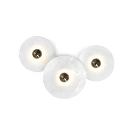 Arvix Alabaster Cluster Wall Lamp