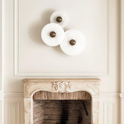 Arvix Alabaster Cluster Wall Lamp