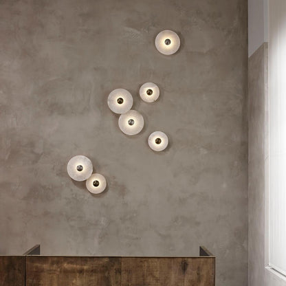 Arvix Alabaster Cluster Wall Lamp