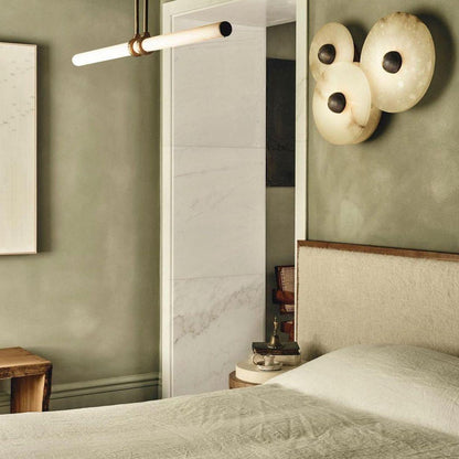 Arvix Alabaster Cluster Wall Lamp