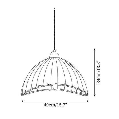 Norvelle Fabric Pendant Light