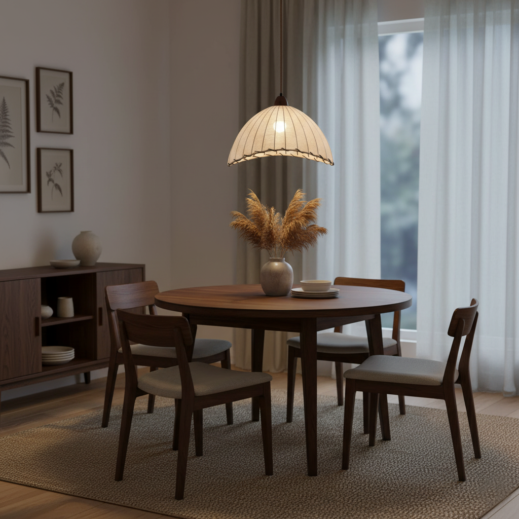 Norvelle Fabric Pendant Light