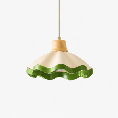 Scalloped Pendant Lamp